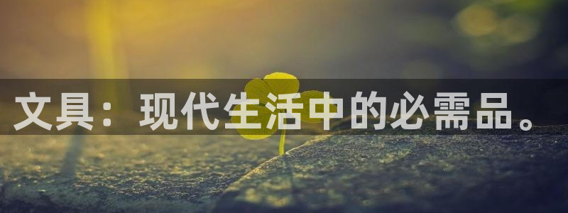 龙八国际登录入口：文具：现代生活中的必需