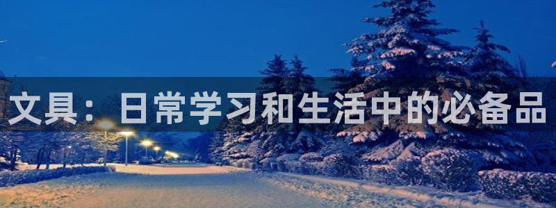 龙八国际赌博经验：文具：日常学习和生活中