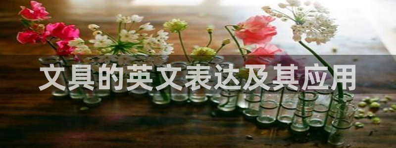 龙八国际是个什么游戏：文具的英文表达及其