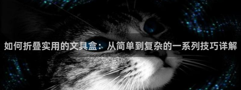 龙八国际娱乐地：如何折叠实用的文具盒：从