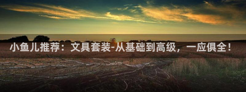 龙八国际app电话：小鱼儿推荐：文具套装