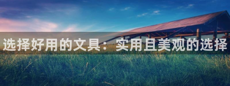 龙八国际服官网入口：选择好用的文具：实用